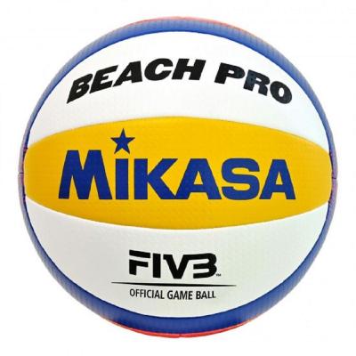 М'яч професійний для пляжного волейболу MIKASA BV550C-WYBR - 17895