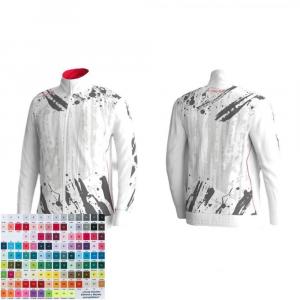 Лонгслів з каптуром тенісний VOLLEYMAG VM7121U32 - 18904